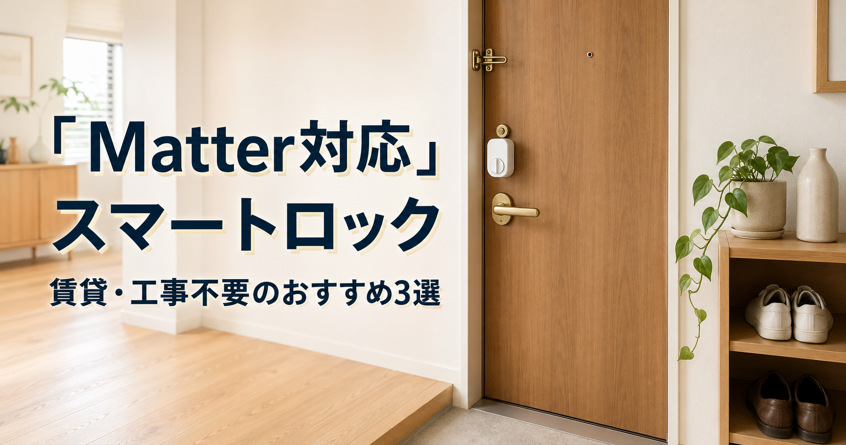 Matter Smart Lock アイキャッチ
