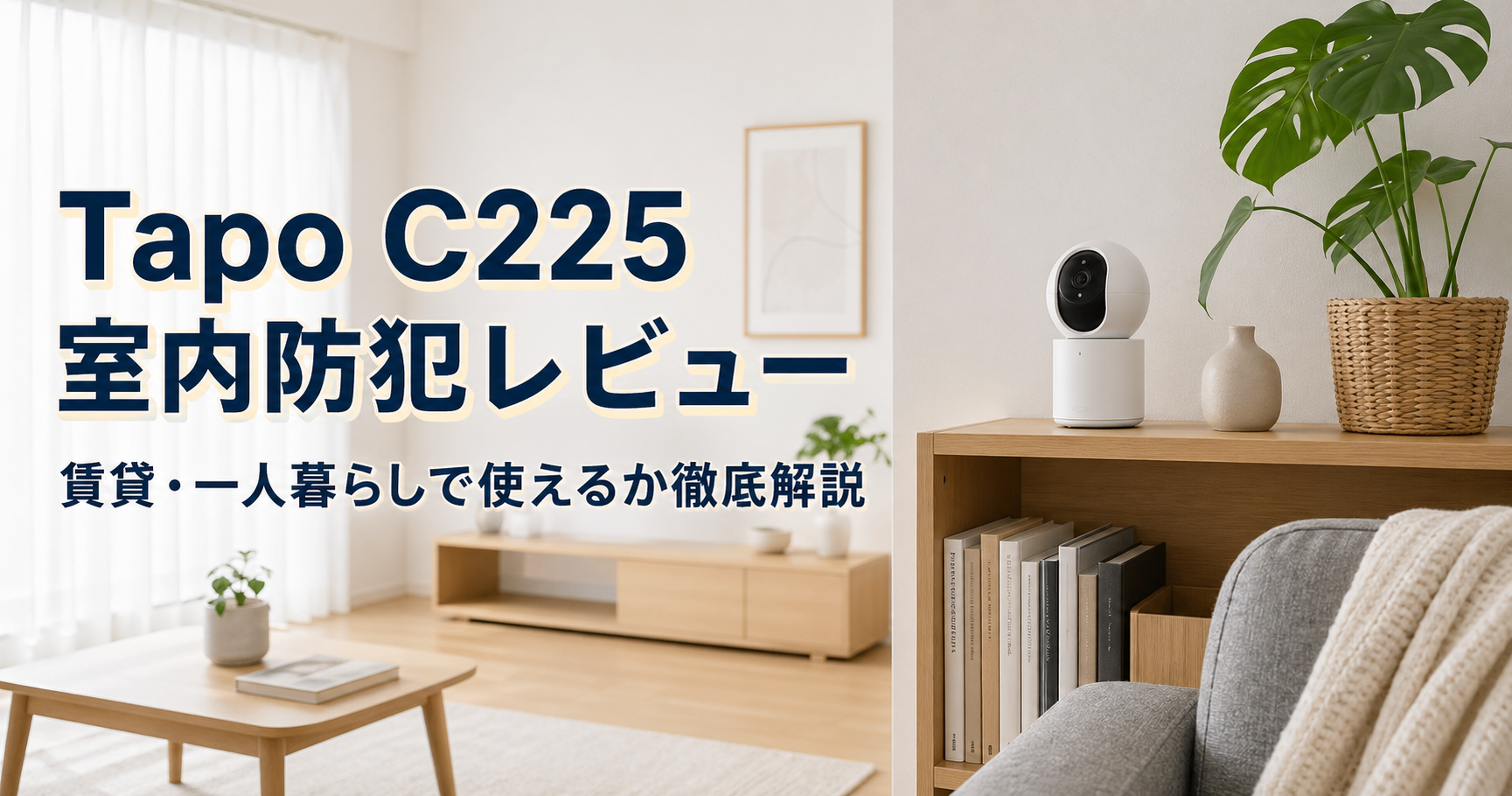 Tapo C225 アイキャッチ