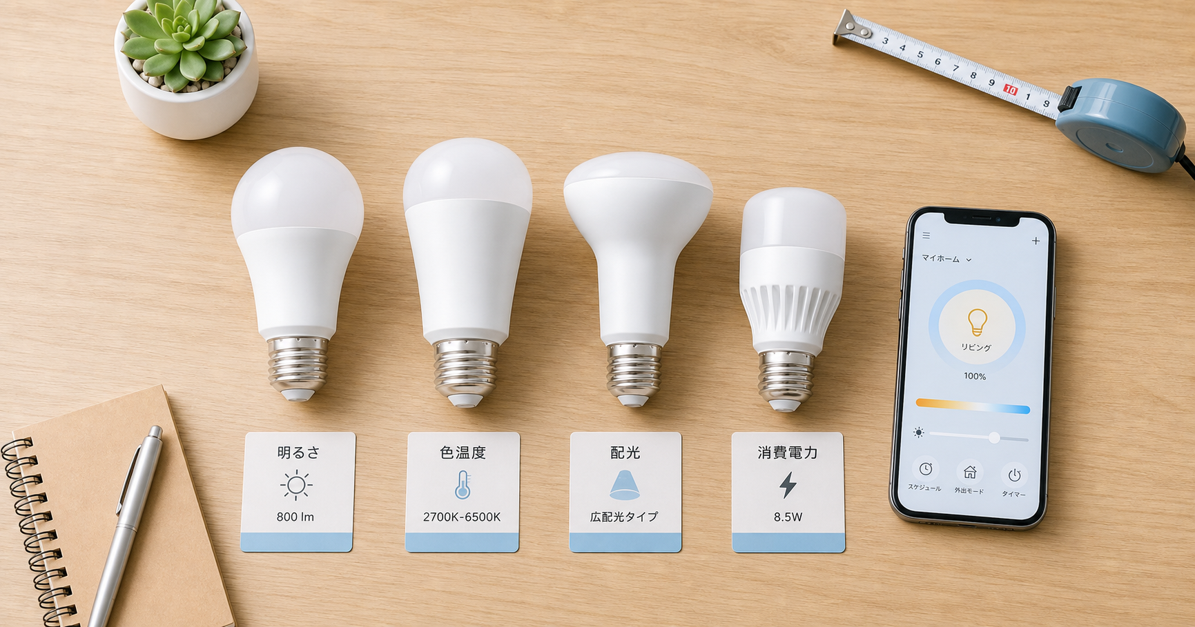 【2026年版】スマート電球E26一人暮らしおすすめ5選｜工 section1