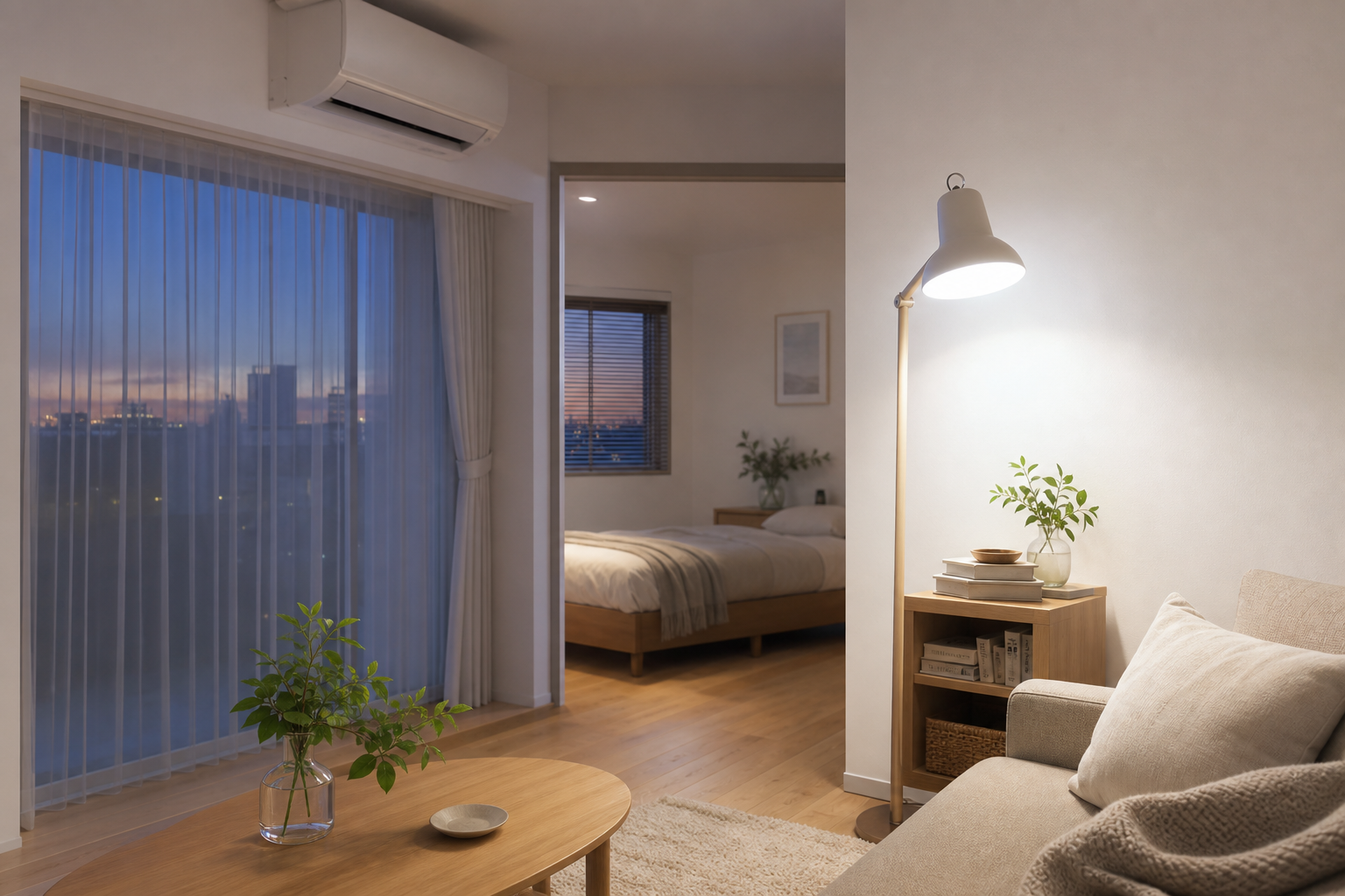 ③ 照明で体感温度を調節する — Philips Hue ホ イメージ