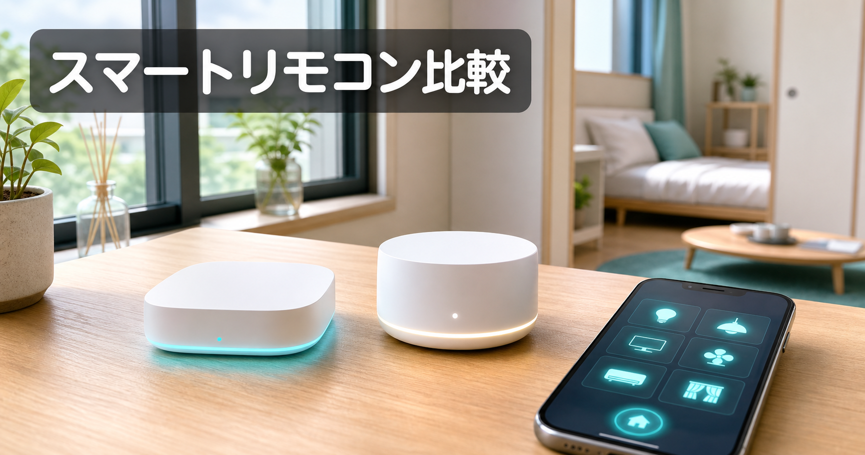 SwitchBot ハブ2 vs Nature Remo 3 アイキャッチ
